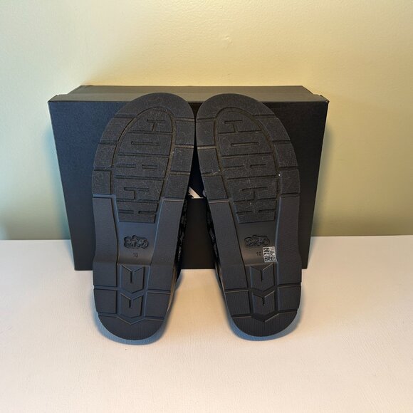 Coach Women's Sculpted C Platform Clog In Crystal Signature Jacquard - Picture 12 of 15